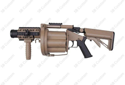 190 GLM Grenade Launcher (Tan) - SilverBack Custom 