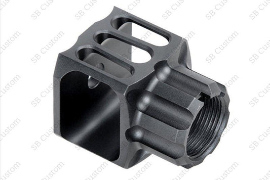 Aluminum LAF Style Muzzle Brake (14mm CCW)