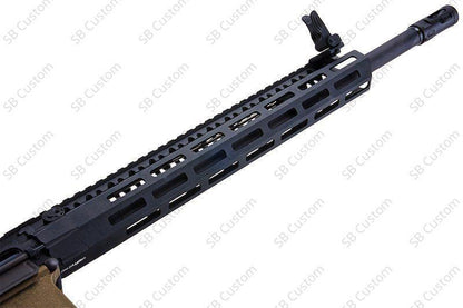 Avalon Machete DMR AEG (Built-in Gate Aster ETU/ Tan+Black) - SilverBack Custom 