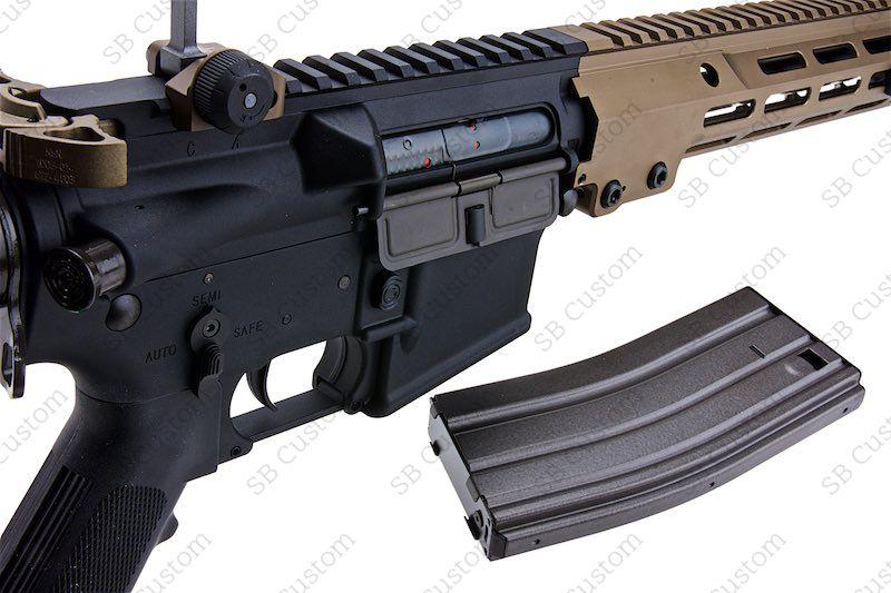 Avalon Saber URGI Carbine AEG (Built-in Gate Aster ETU/ Tan+Black)