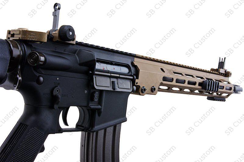 Avalon Saber URGI Carbine AEG (Built-in Gate Aster ETU/ Tan+Black)