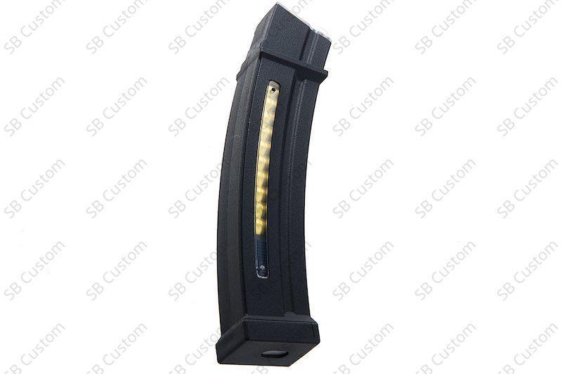 130rds Mid-Cap Magazine For MP5/MP5K AEG - SilverBack Custom 