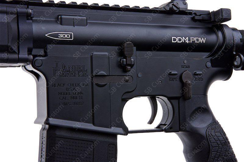 Daniel Defense DDM4 PDW (.300 BLK) AEG - SilverBack Custom 