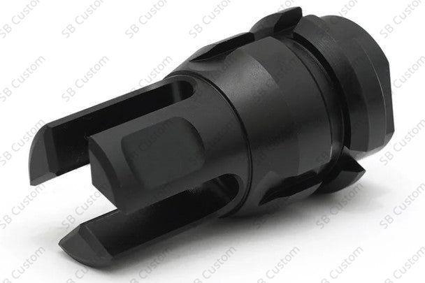 Dead Air KeyMicro Flash Hider - Black (14mm CCW) - SilverBack Custom 