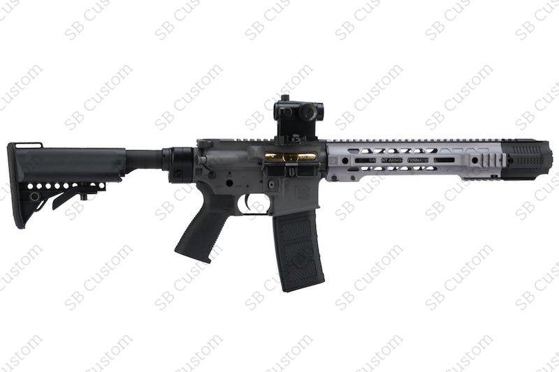 Salient Arms Licensed GRY AR15 (M4) Gen. 2 SBR AEG (Folding Stock/ Gray)