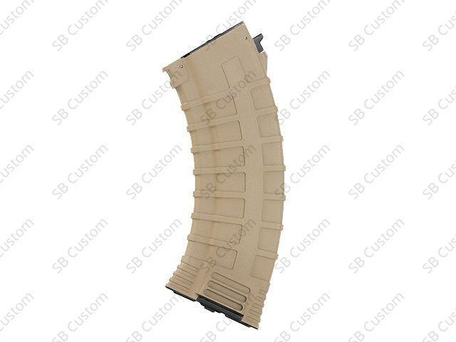 130rd AK47 Reinforced Polymer Magazine - SilverBack Custom 