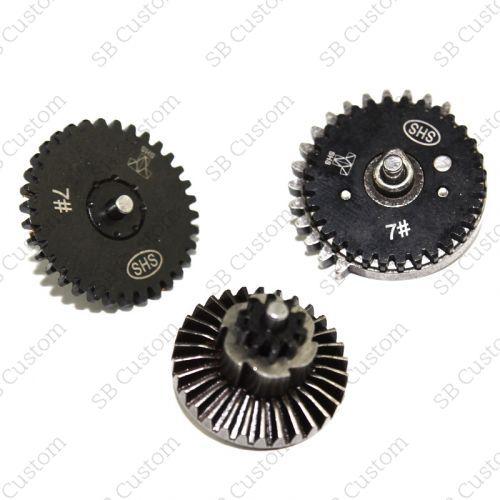 Set of reinforced gears CNC steel M14