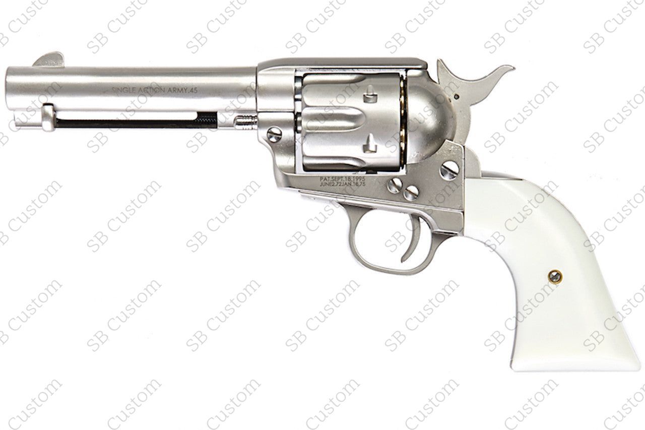 SAA .45 Peacemaker Revolver S - Silver