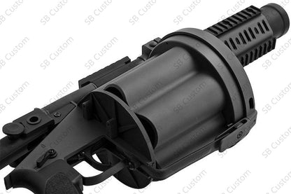 MGL Grenade Launcher with Retractable Stock - SilverBack Custom 