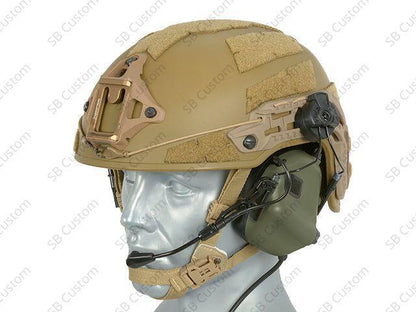 M32H protector acústico para casco - SilverBack Custom 