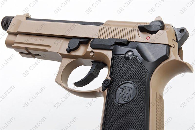 M9A1 Full Metal GBB (barril roscado/bronzeado)