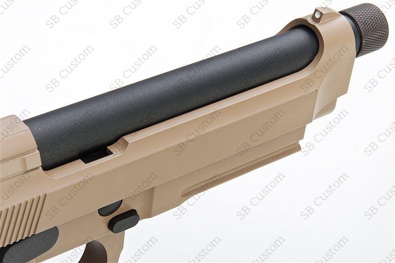 M9A1 Full Metal GBB (Threaded Barrel/ Tan)