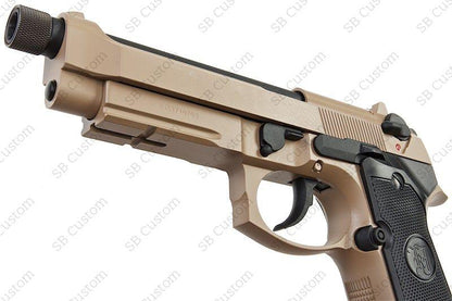 M9A1 Full Metal GBB (Threaded Barrel/ Tan)