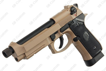 M9A1 Full Metal GBB (barril roscado/bronzeado)