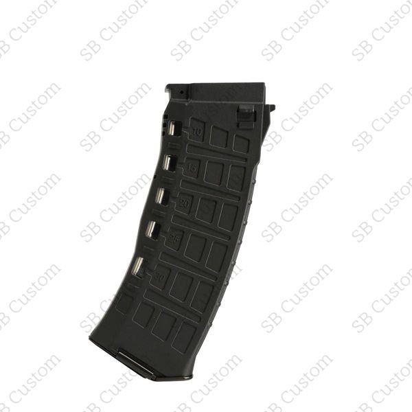 AK12 30/135Rds Variable-Cap EMM Magazine BLK