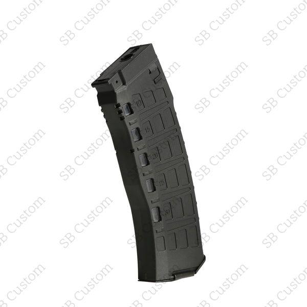 AK12 30/135Rds Variable-Cap EMM Magazine BLK