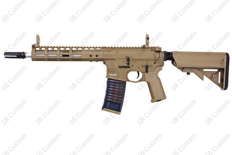 EMG Noveske Gen III AEG - FDE - SilverBack Custom 