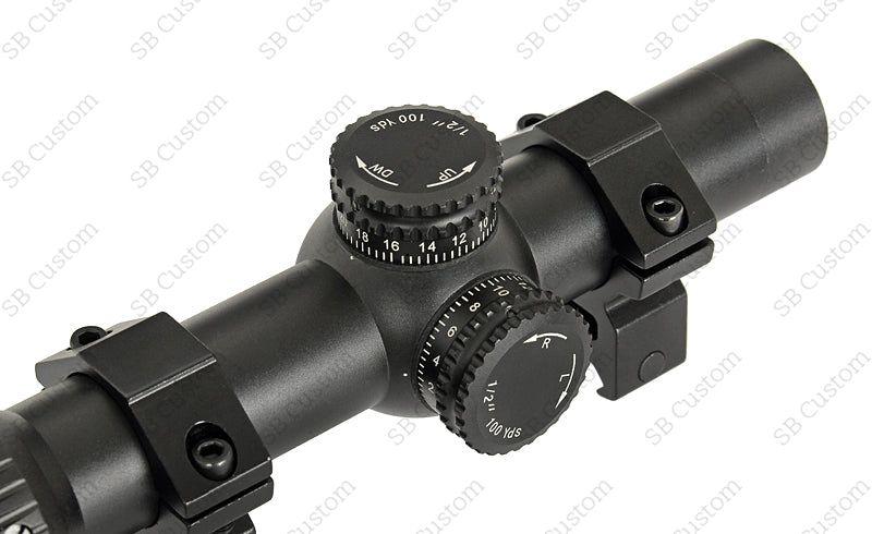 ZOD 1-4X20 RIFLESCOPE