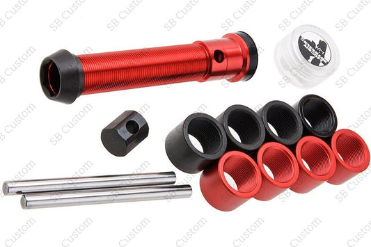 Variable mass piston for Silverback TAC 41 (Red) w/ Piston Cup NBR 70