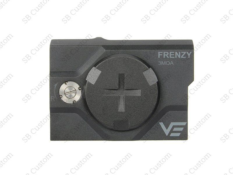 MICRO RED-DOT FRENZY PLUS 1X18X20 SOLAR POWER - BLACK