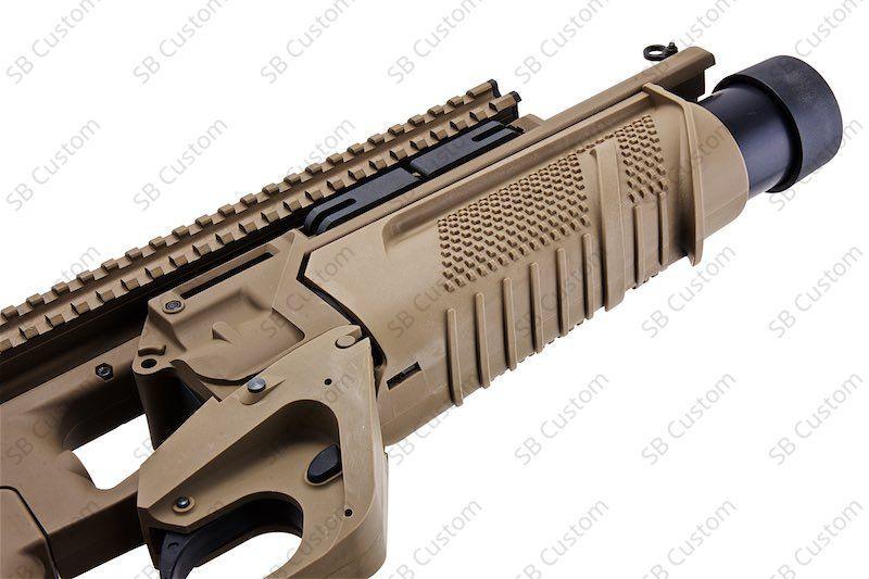 MK13 MOD 0 Enhanced Grenade Launcher Module (Tan/ Deluxe Version) - SilverBack Custom 