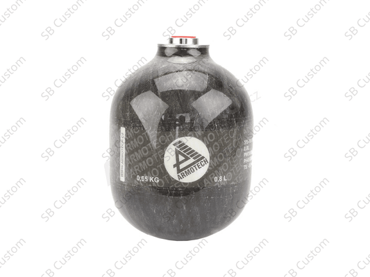 HPA composite air tank CORE 0,8l 4500PSI - SilverBack Custom 