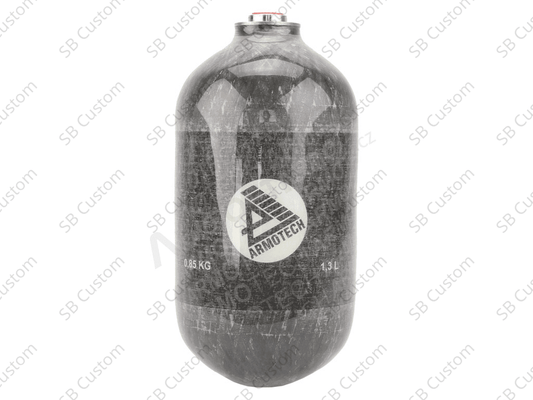 HPA composite air tank CORE 1,3l 4500PSI - SilverBack Custom 