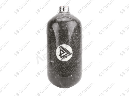 HPA composite air tank SUPRALIGHT 1,1l 4500PSI - SilverBack Custom 