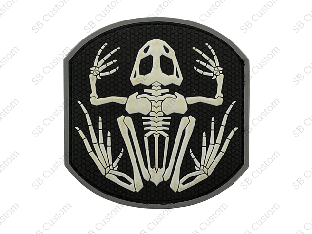 Patch de PVC esqueleto de sapo 1