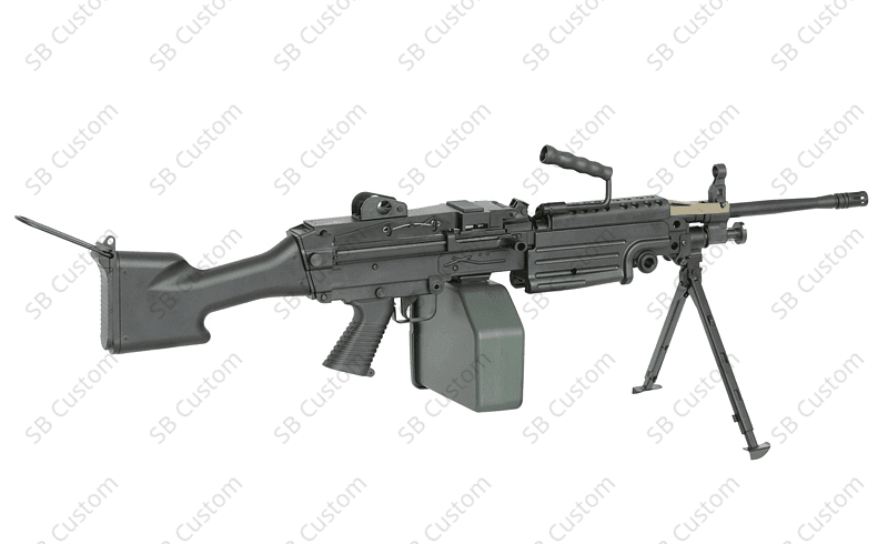 Cybergun FN M249 MKII LMG - SilverBack Custom 