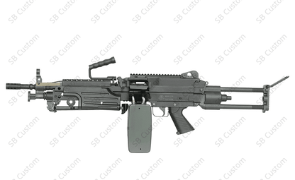 Cybergun FN "Middleweight" M249 PARA LMG - SilverBack Custom 