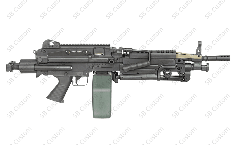 Cybergun FN "Middleweight" M249 PARA LMG - SilverBack Custom 