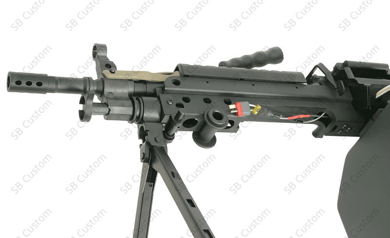 Cybergun FN "Middleweight" M249 PARA LMG - SilverBack Custom 