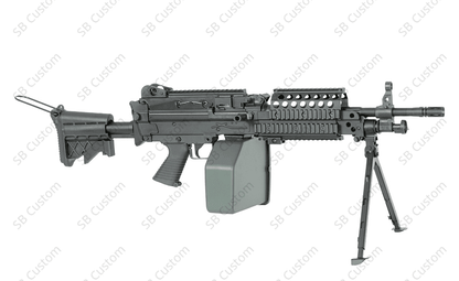 Cybergun FN "Middleweight" MK46 Mod 0 LMG - SilverBack Custom 