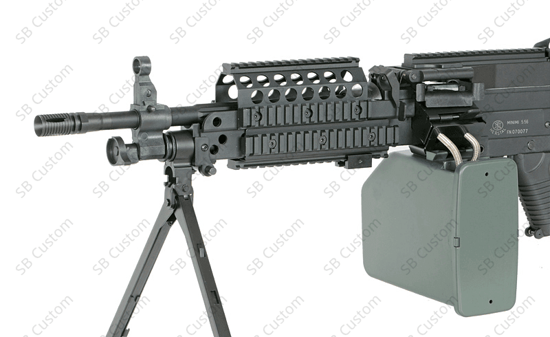 Cybergun FN "Middleweight" MK46 Mod 0 LMG - SilverBack Custom 