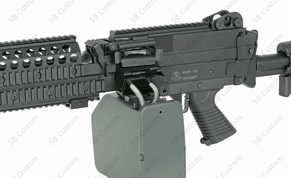 Cybergun FN "Middleweight" MK46 Mod 0 LMG - SilverBack Custom 