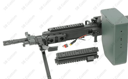 Cybergun FN "Middleweight" MK46 Mod 0 LMG - SilverBack Custom 