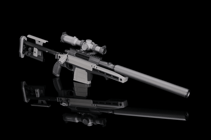 Carbon dummy suppressor Sniper - SilverBack Custom 