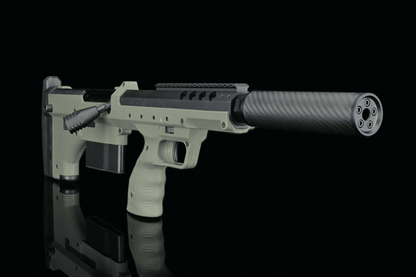 Carbon dummy suppressor Sniper - SilverBack Custom 