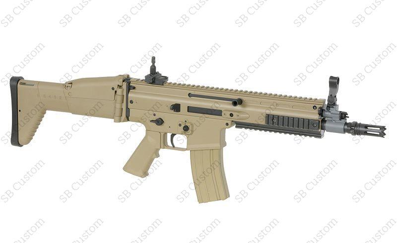 Cybergun FN SCAR-L AEG - TAN (ABS Version, CM067)