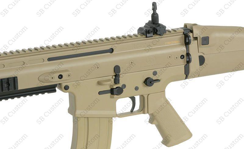 Cybergun FN SCAR-L AEG - TAN (ABS Version, CM067)