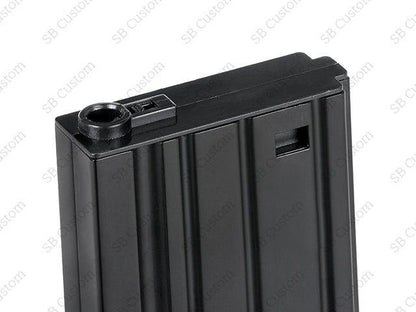 130RD SR25/AR10 RIFLE STEEL MAGAZINE - BLACK