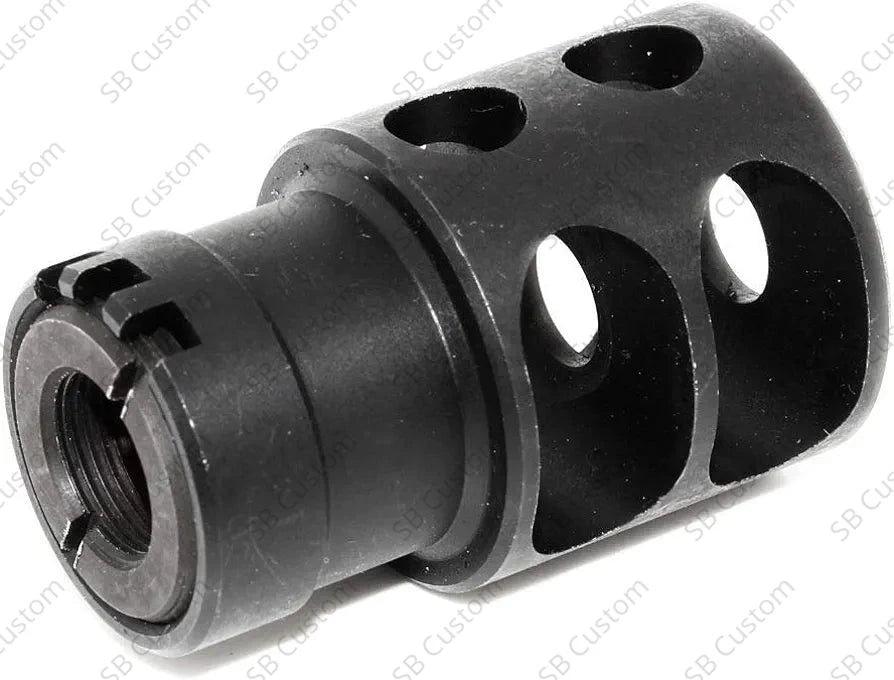 DTK-2 ZenitCo Style Muzzle Brake (14mm-/24mm) - SilverBack Custom 