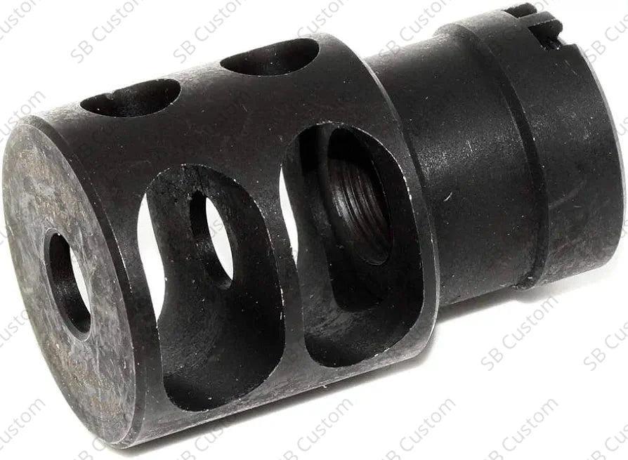 DTK-2 ZenitCo Style Muzzle Brake (14mm-/24mm) - SilverBack Custom 