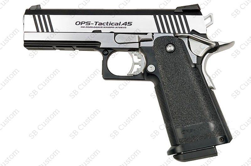 HI-CAPA 4.3 GBB duplo inoxidável personalizado