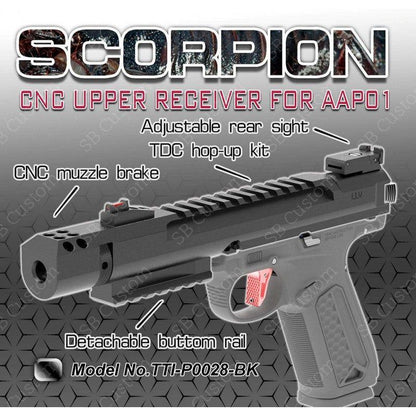 Kit de slide CNC Scorpion com TDC Hop Up para AAP-01